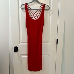 MODA International - Red Dress - Size 10